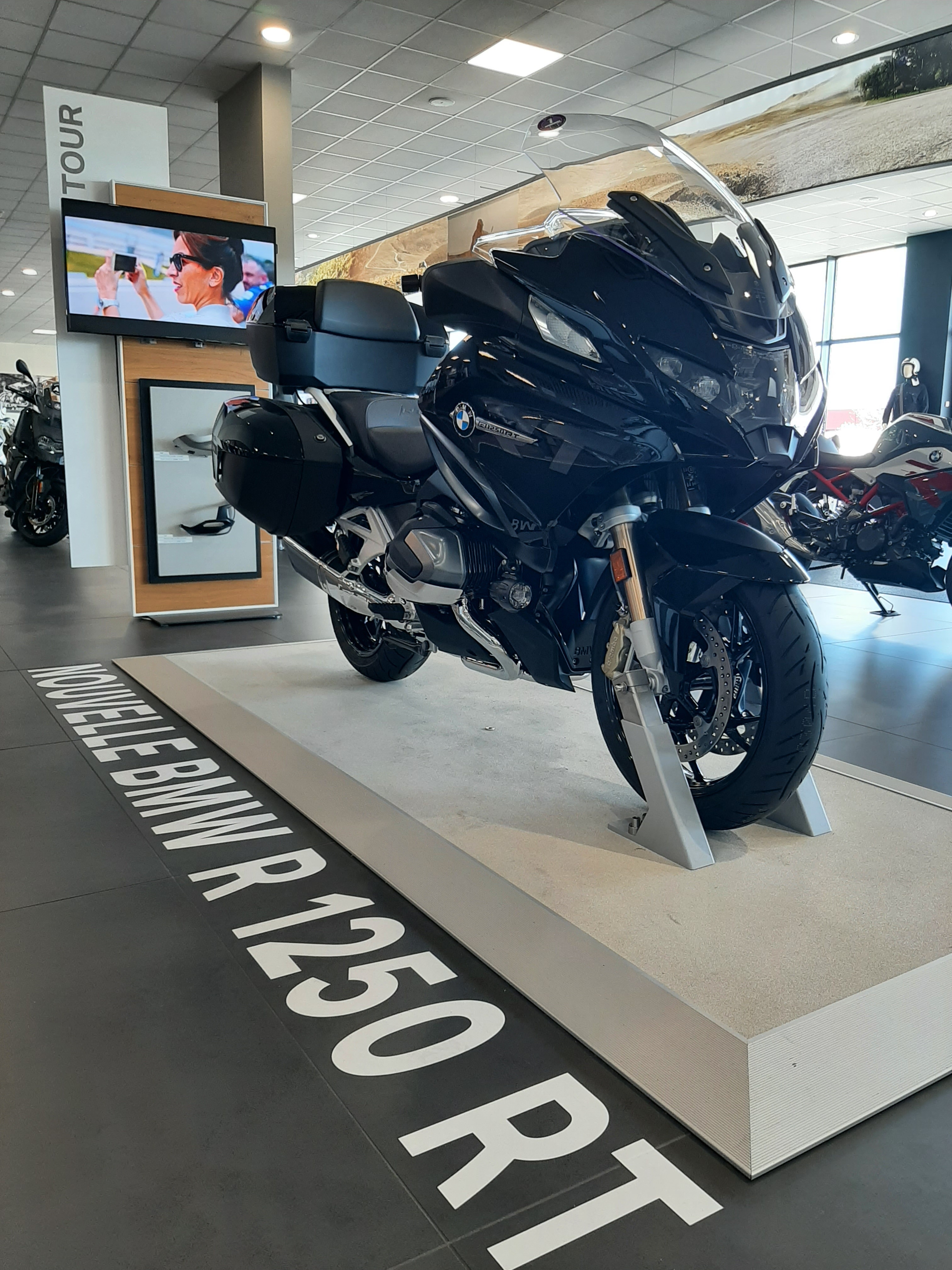 BMW R 1250 RT Triple Black.