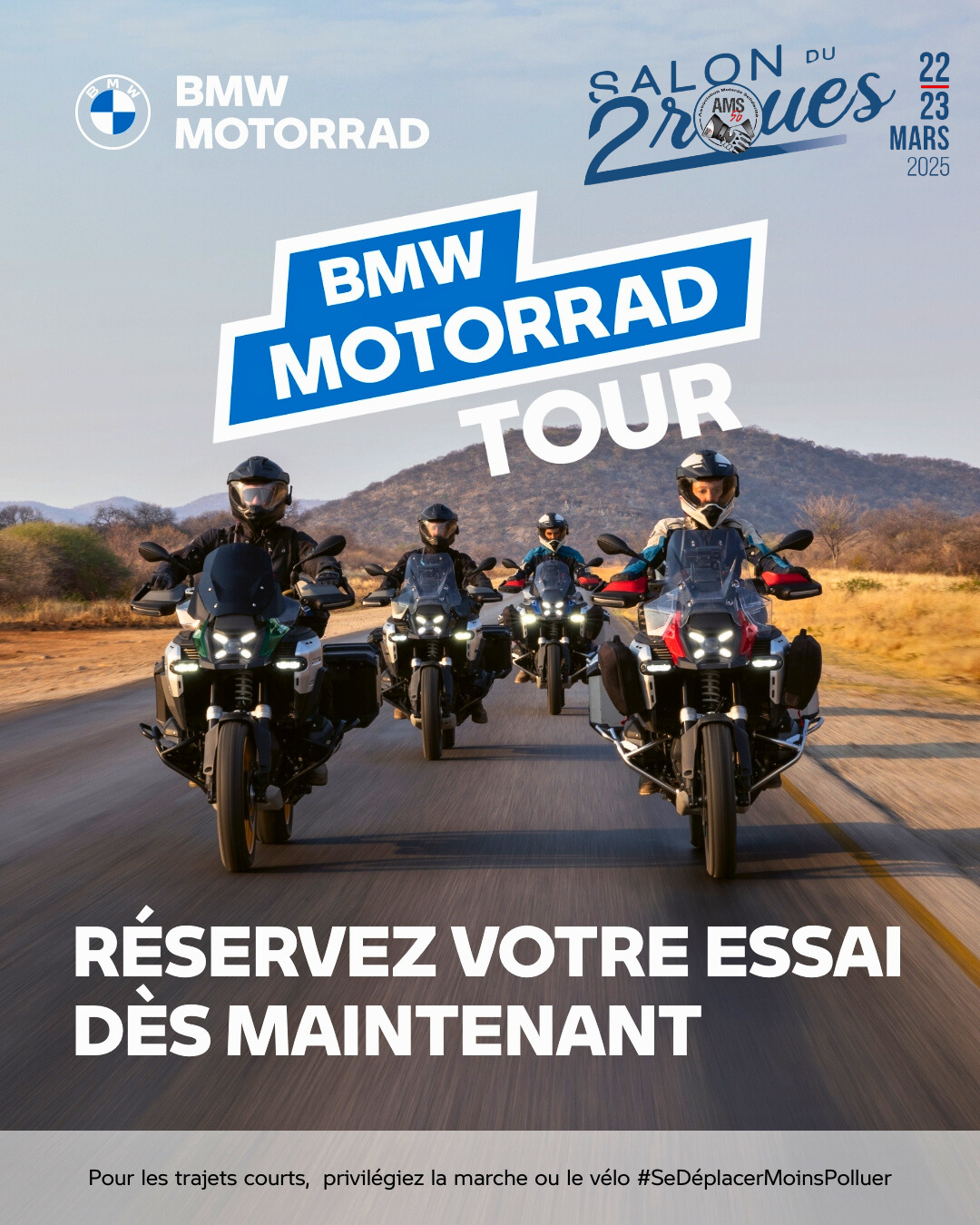 En route pour le BMW Motorrad Tour 2025.