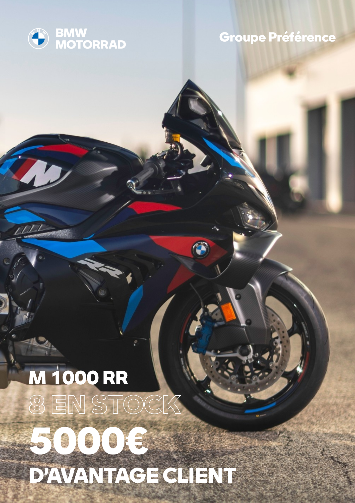 M 1000 RR en stock.