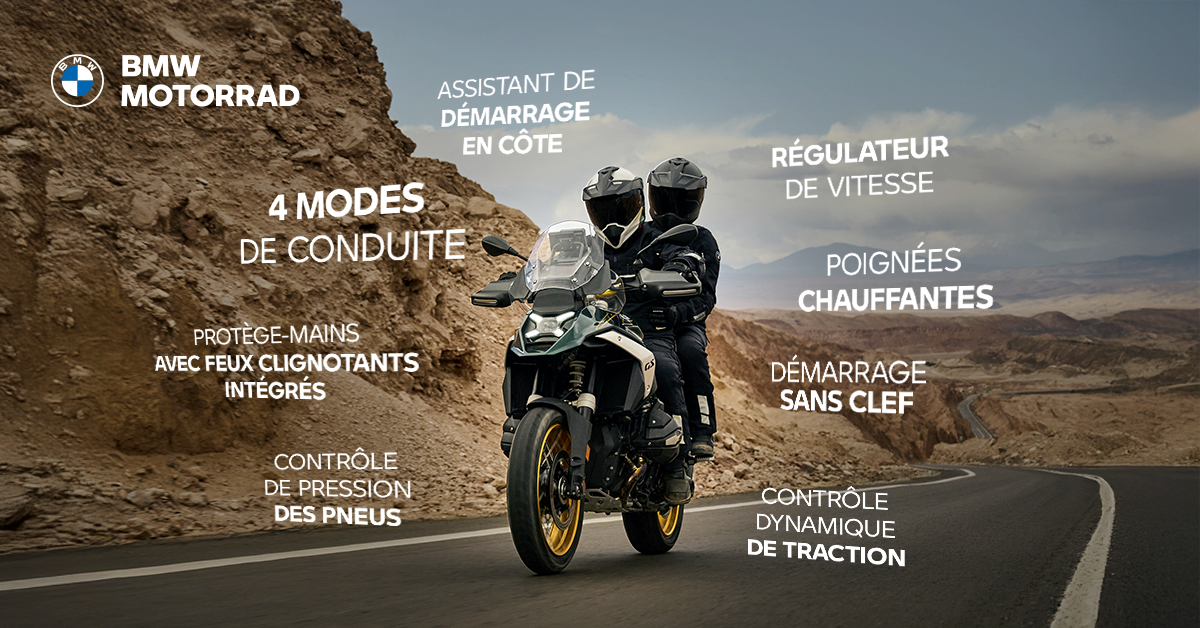 LES BMW R 1300 GS & R 1300 GS ADVENTURE.