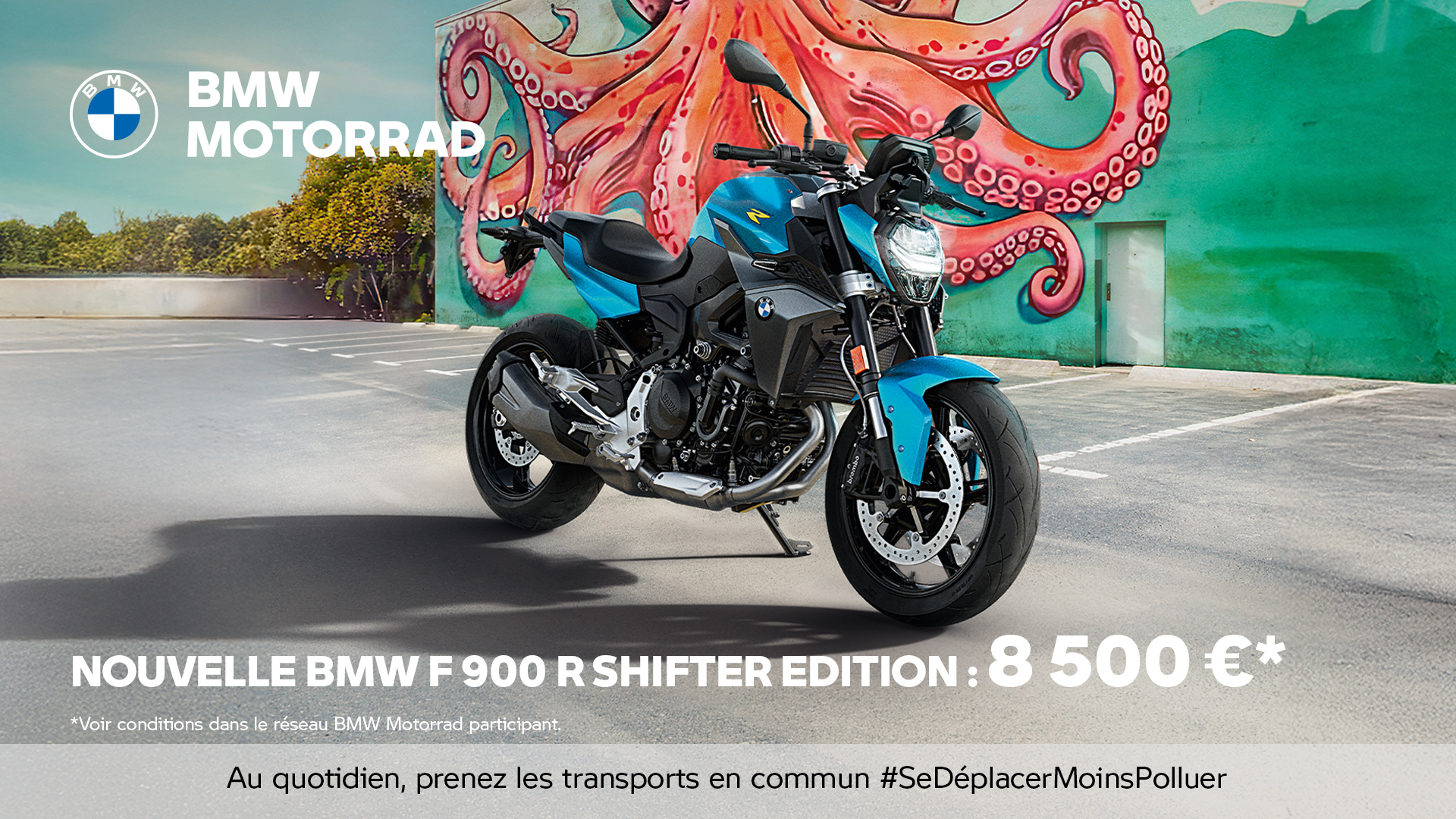 BMW F 900 R SHIFTER EDITION