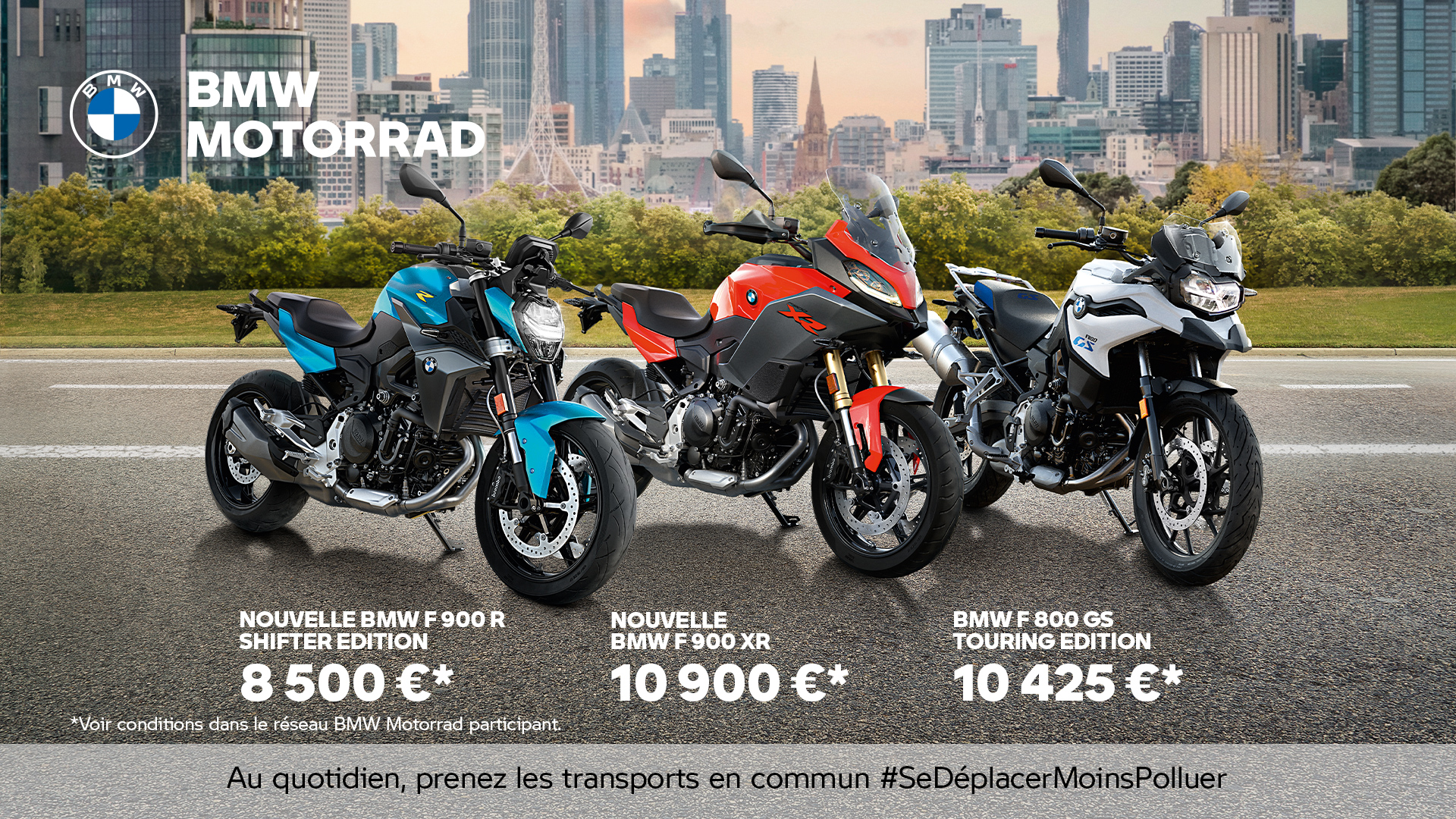 BMW Motorrad lance des prix irrésistibles !