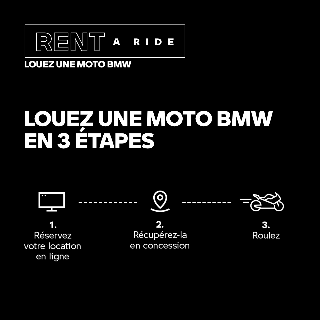 LOCATION MOTO BMW.