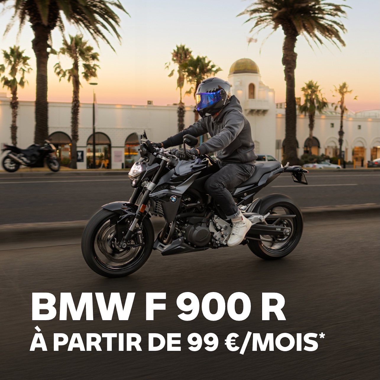 La BMW F 900 R.