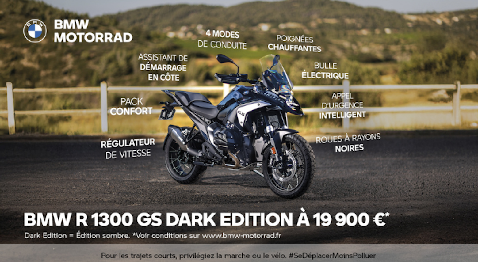 BMW R 1300 GS Dark Edition.