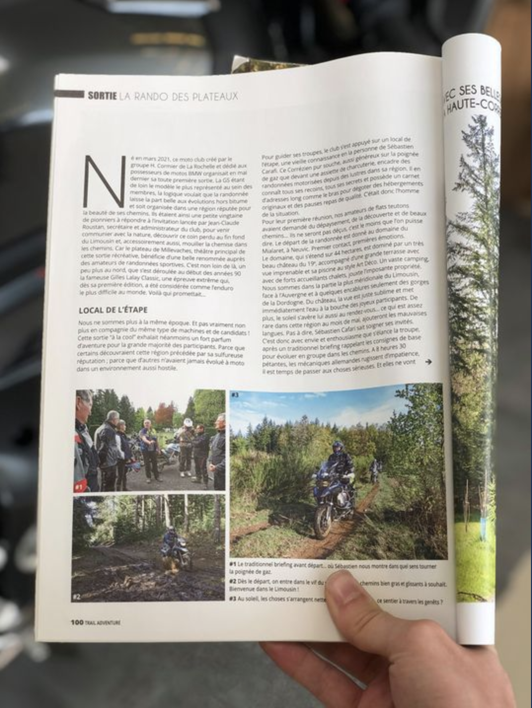 Parution dans le Trail Magazine.