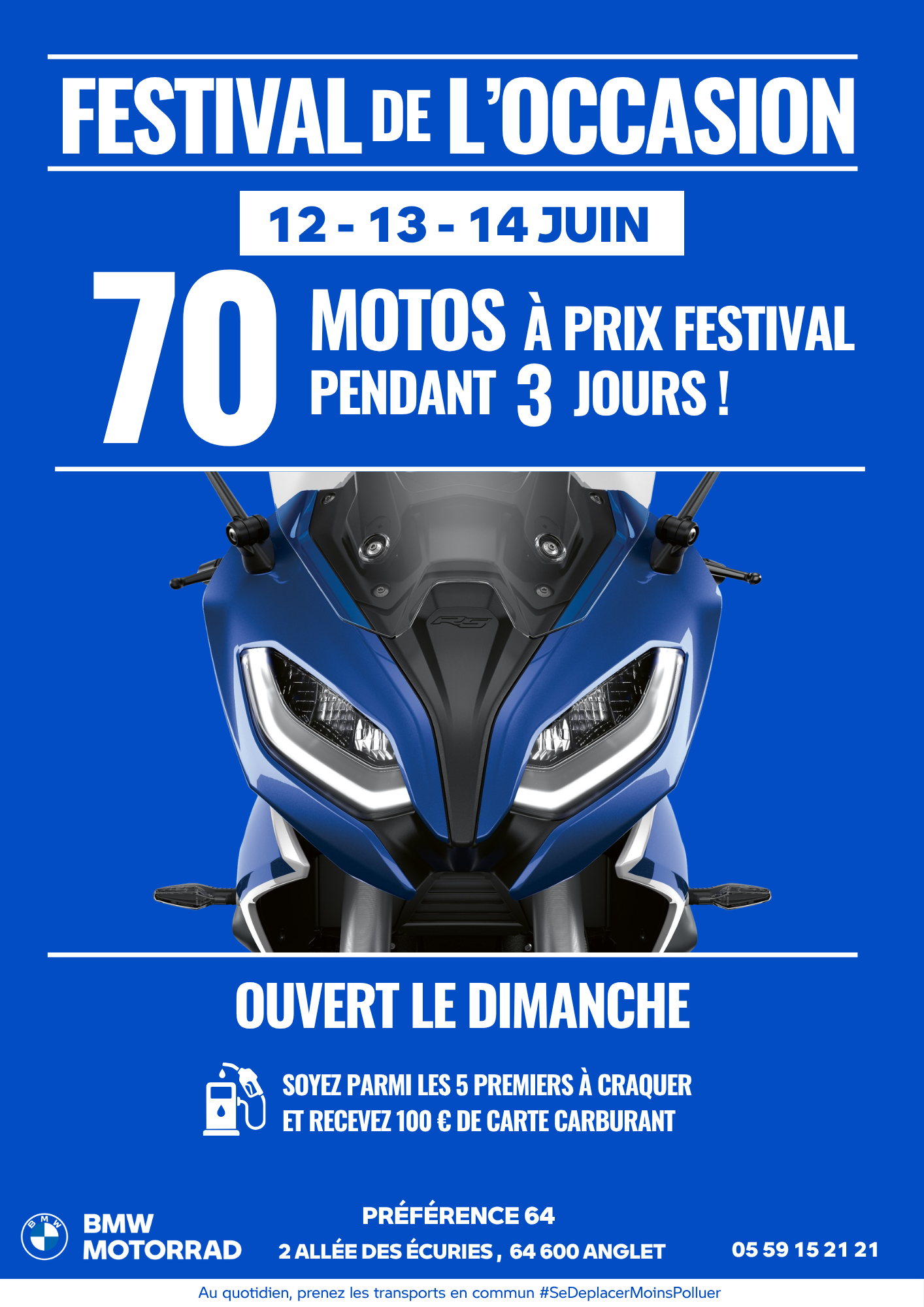 Le Festival de l'occasion du 12 au 14 juin.