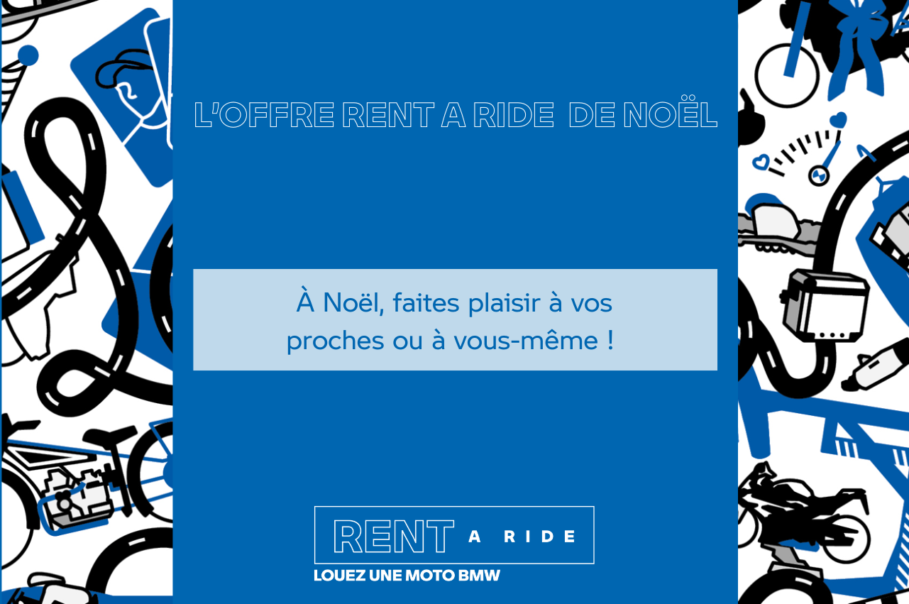 OFFRE RENT A RIDE DE NOEL.