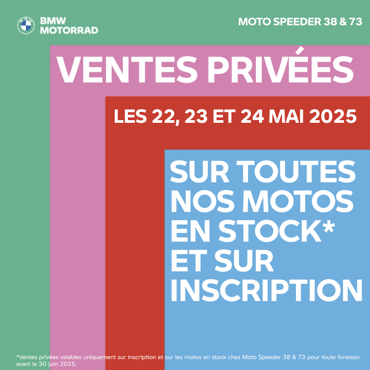 Ventes privées mai 2025.