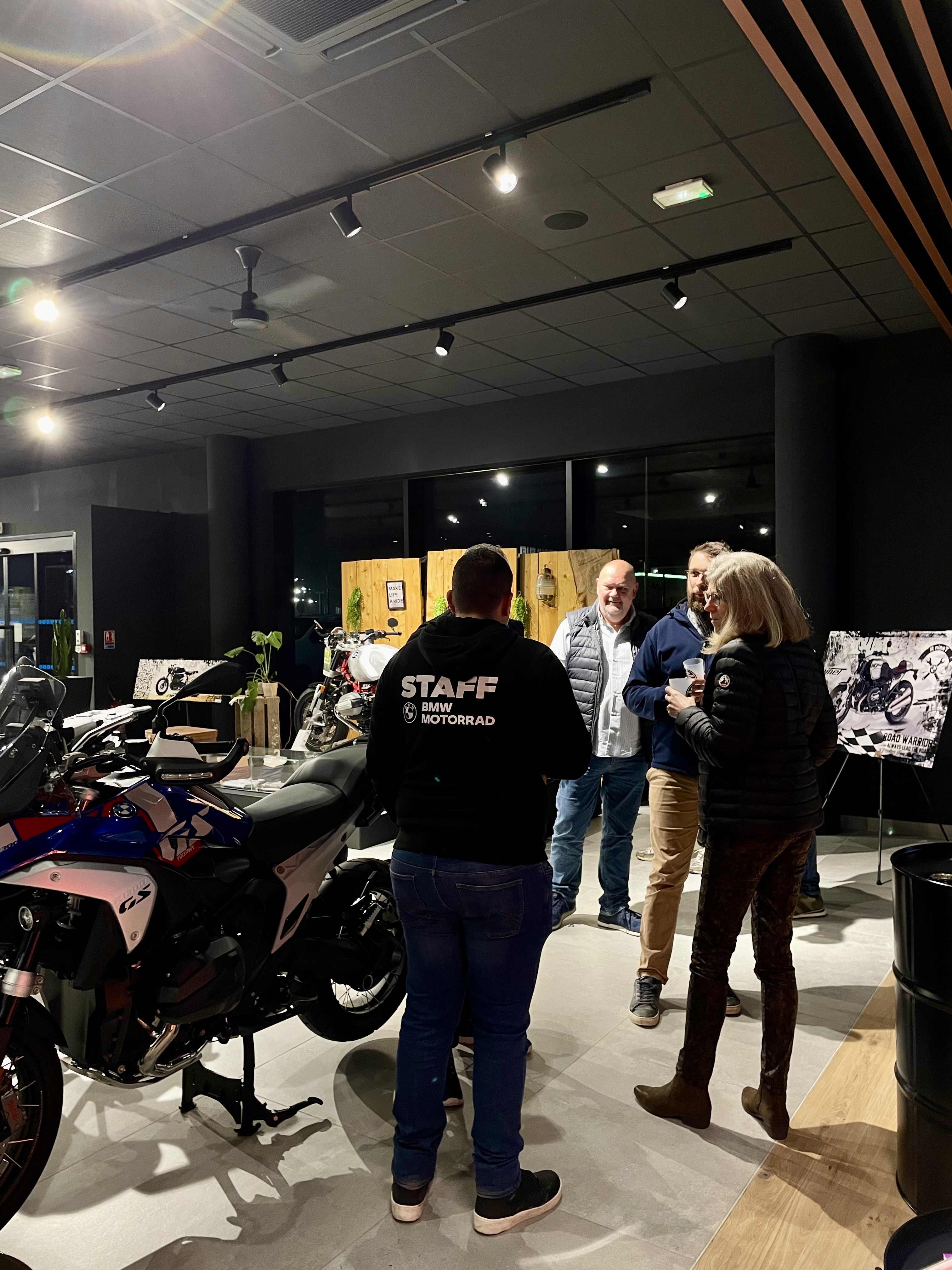 Retour : Lancement de la BMW R1300GS Adventure !