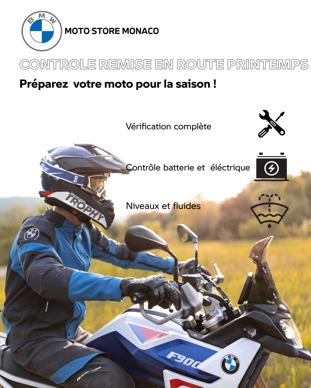 Contrôle remise en route printemps.