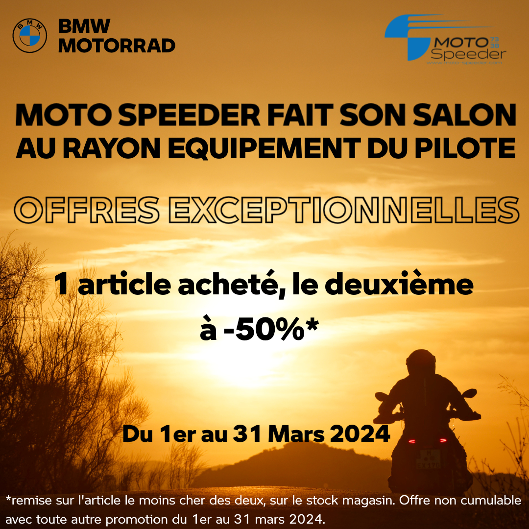 Offre salon chez Moto Speeder !