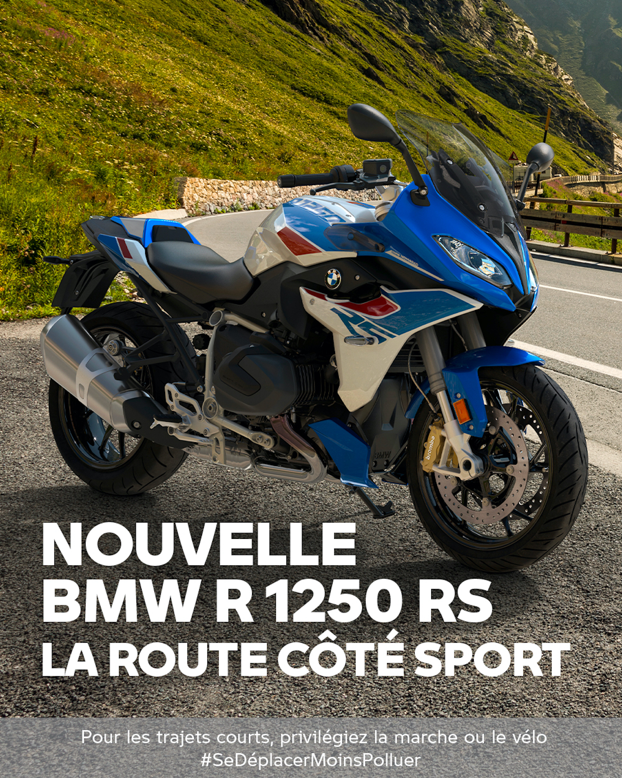 NOUVELLE BMW R 1250 RS.