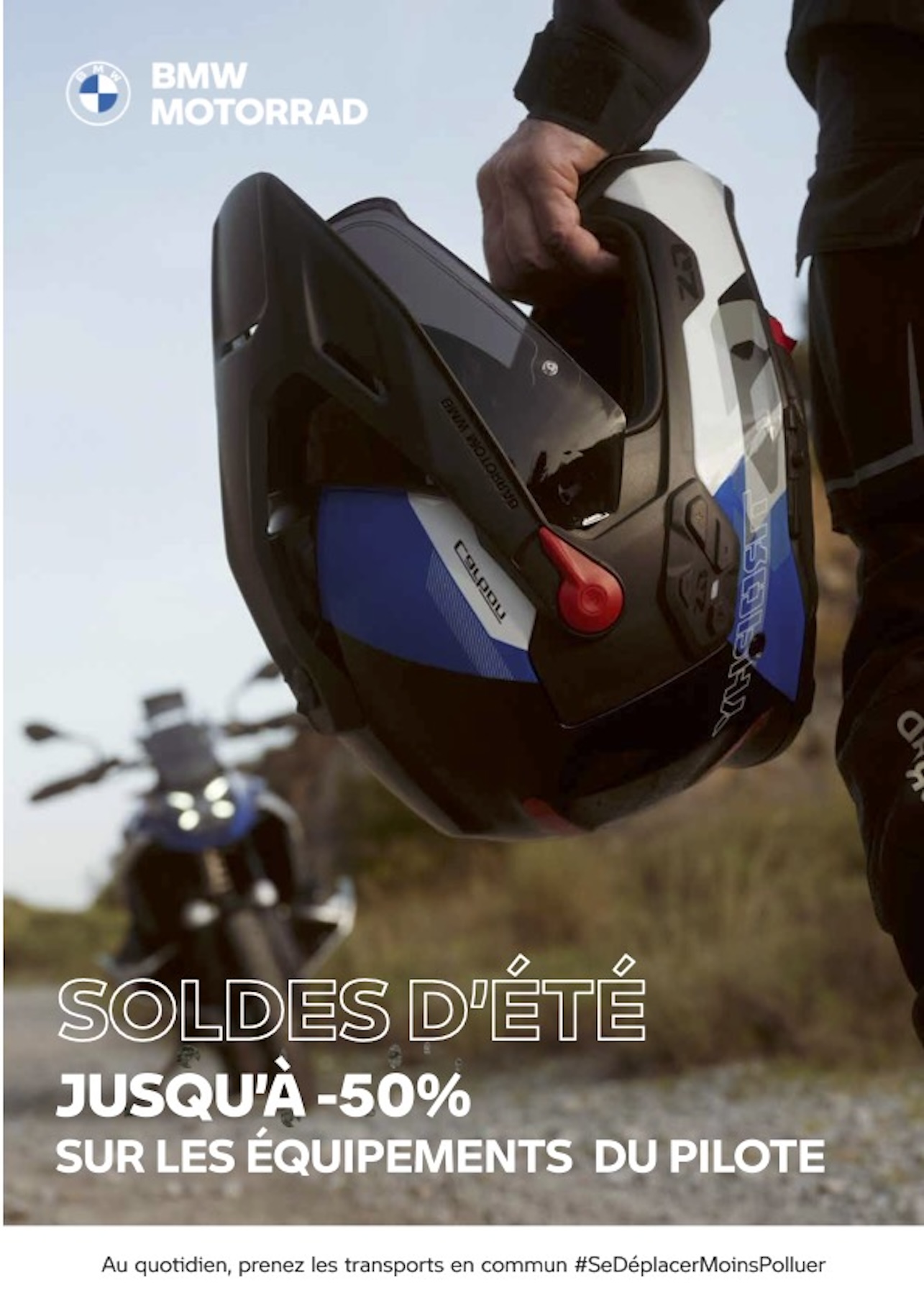 Soldes d’été chez BMW Motorrad.