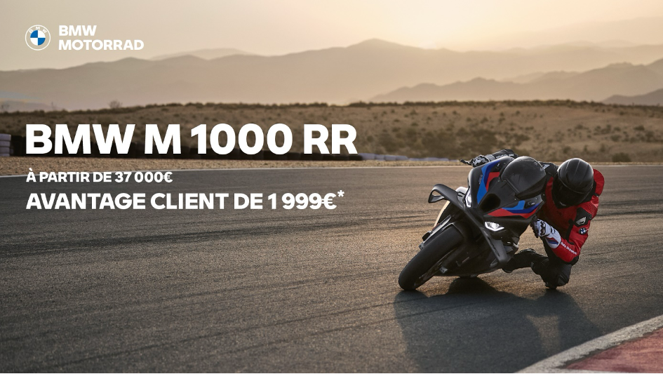 BMW M 1000R/M 1000RR L’ADN DES SPORTS MECANIQUES.