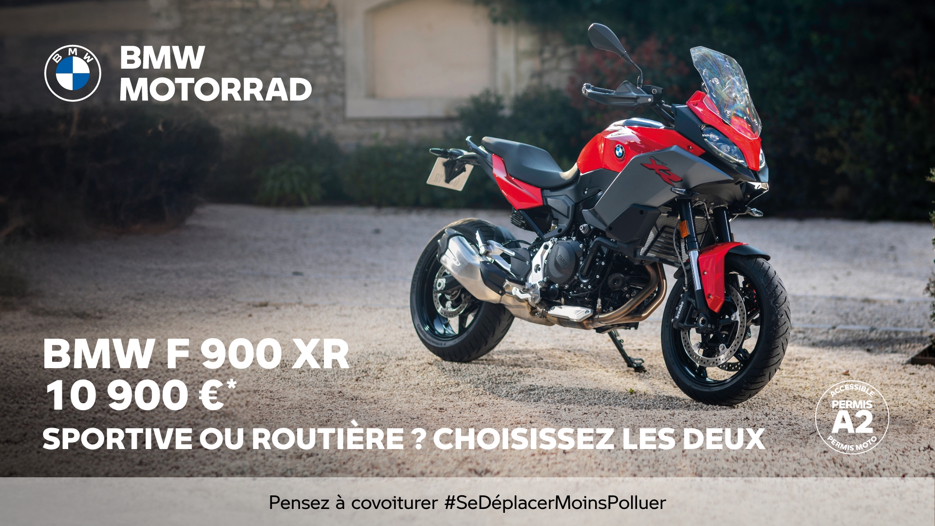 NOUVELLE BMW F 900 XR