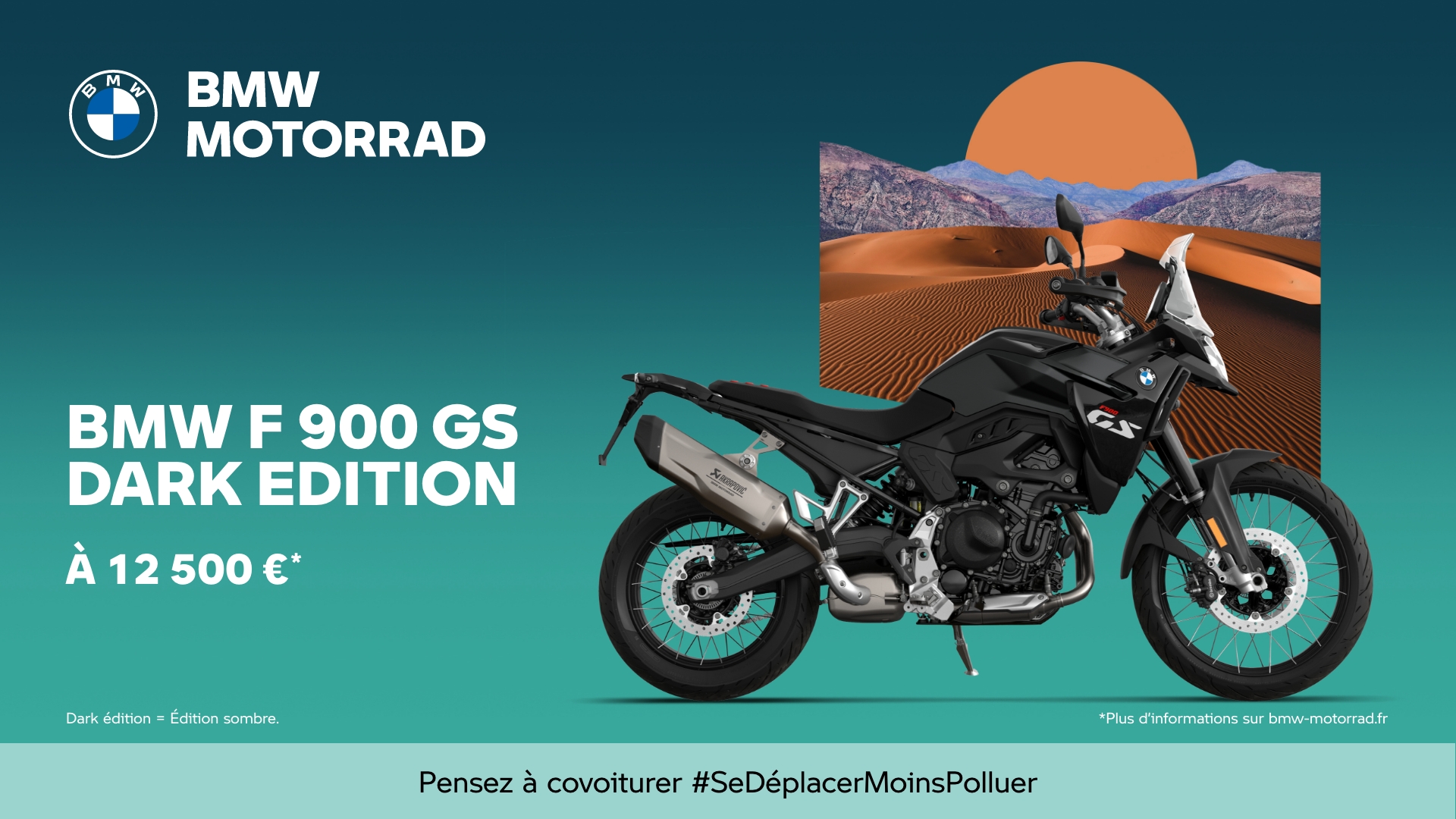 BMW F 900 GS DARK EDITION