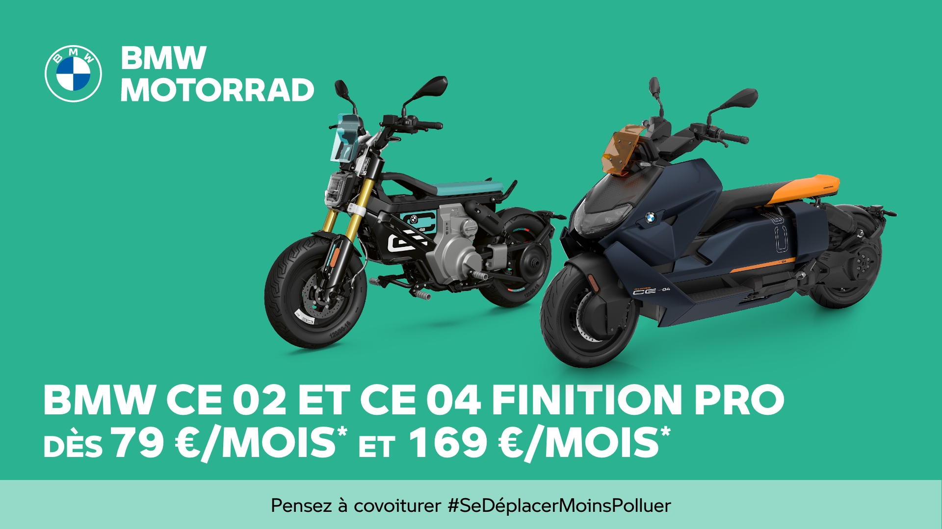 BMW CE 04 & BMW CE 02