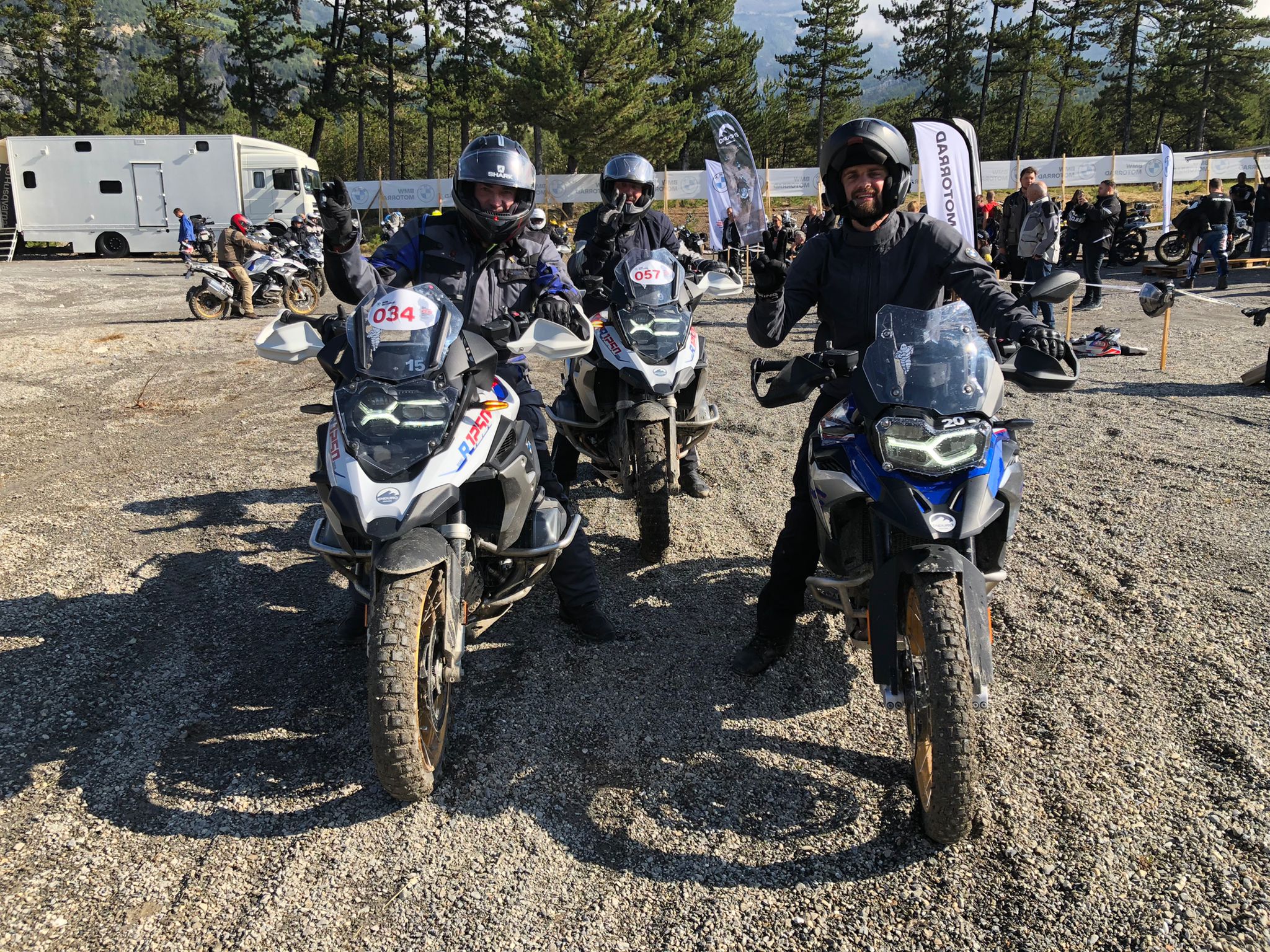 Voyage à L'Alpes Aventure Motofestival.