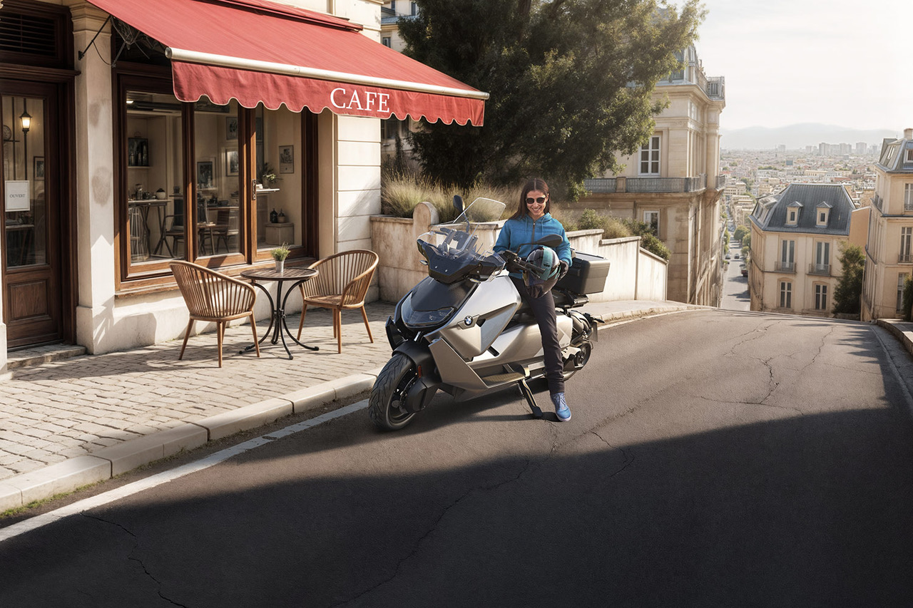 BMW CE 04 : LE SCOOTER ÉLECTRIQUE PREMIUM.
