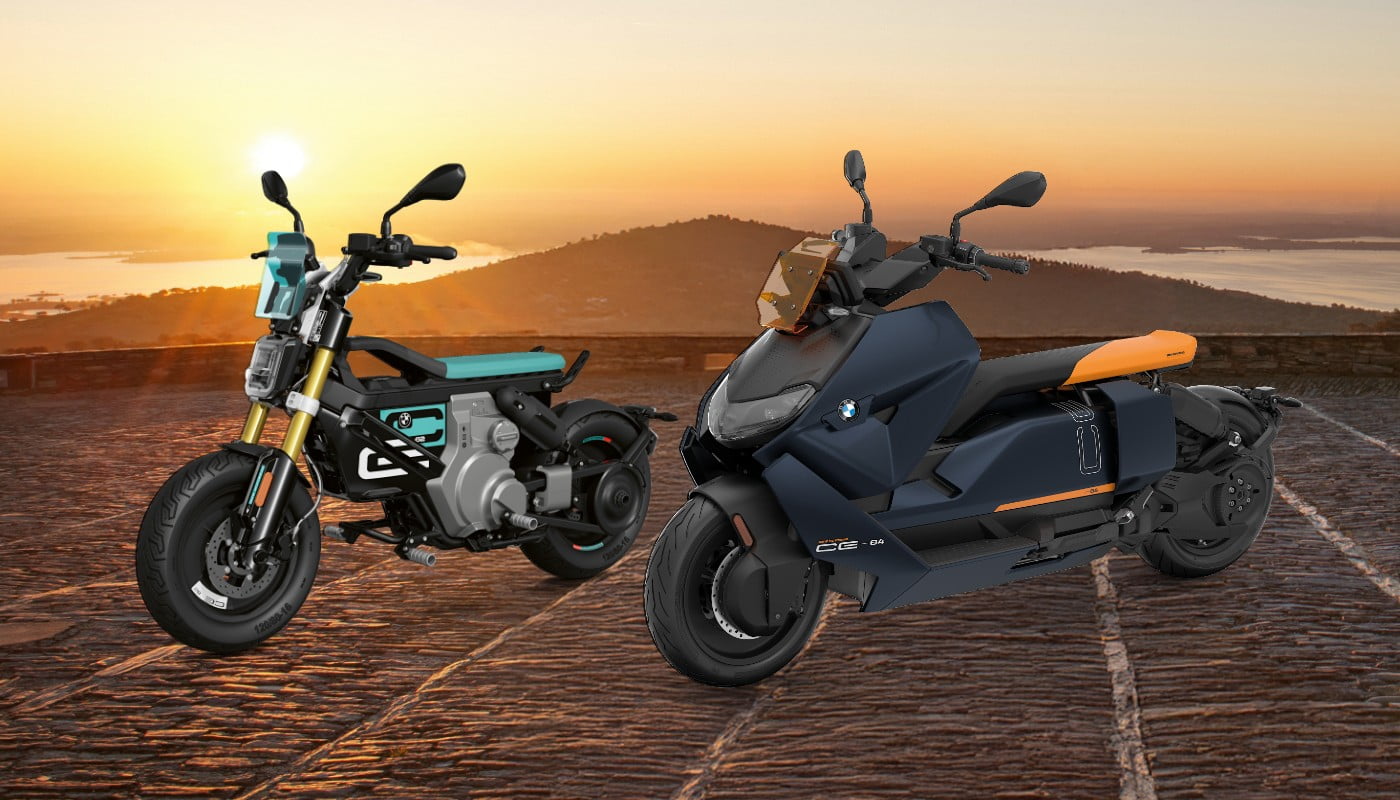 PASSEZ EN MODE 100% ÉLECTRIQUE AVEC LES BMW CE 02 ET CE 04
