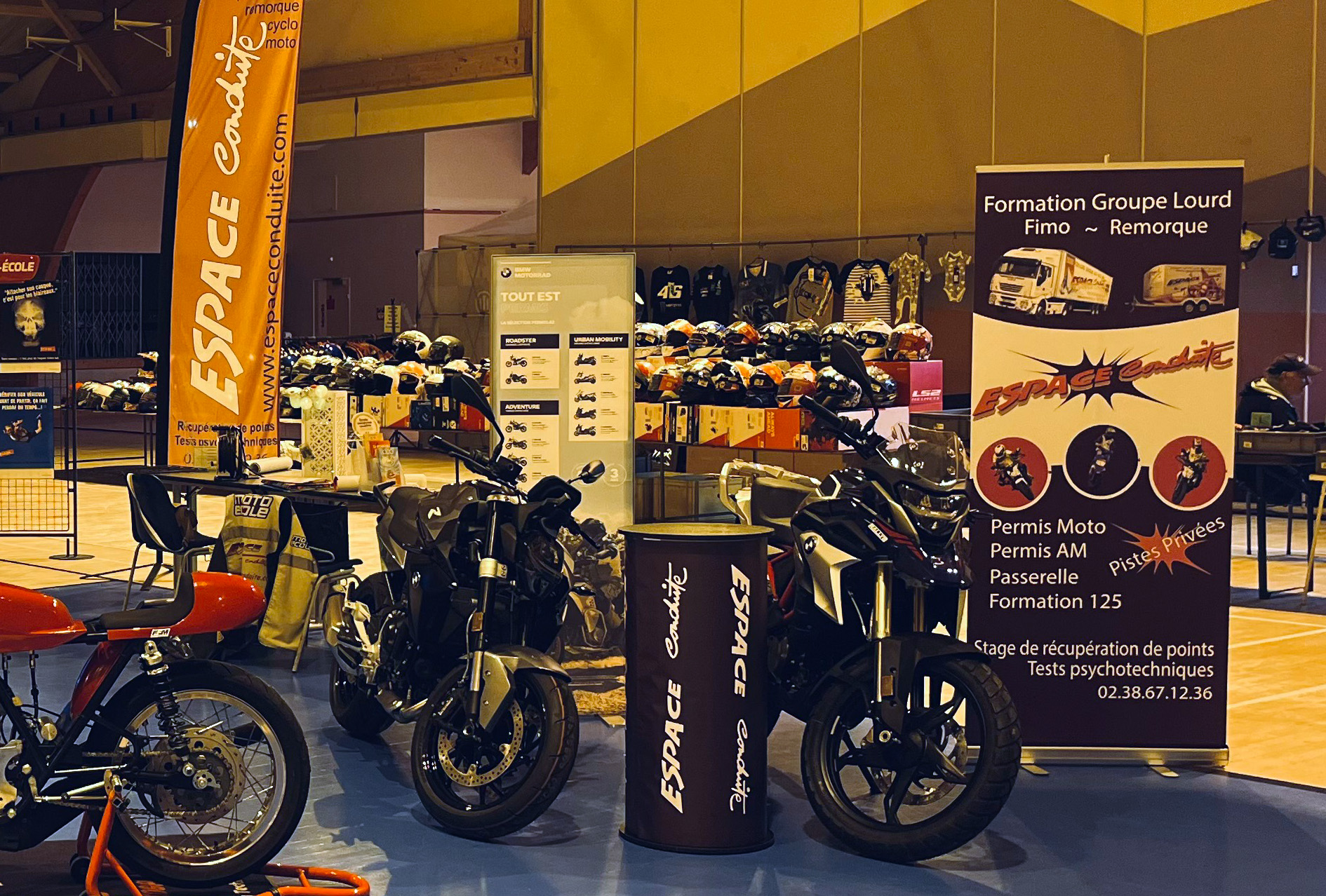 Retour en images sur le salon de la Moto.