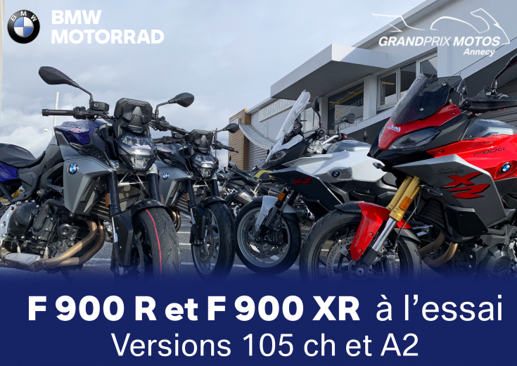 Les nouvelles F 900 R et F 900 XR