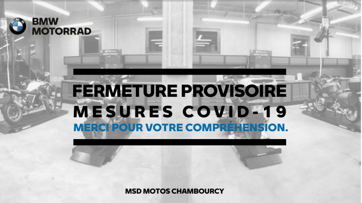 Mesures suite au COVID-19 - msd motos