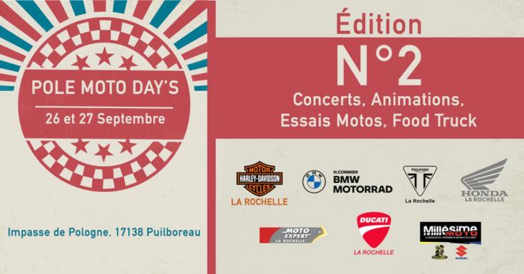 POLE MOTO DAYS – 25 au 27 Septembre