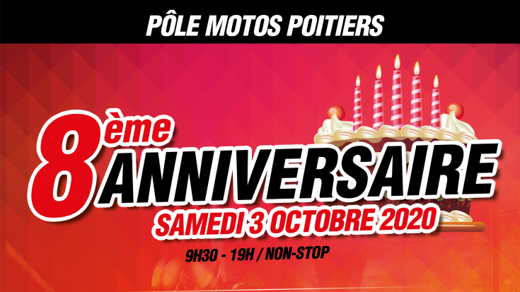 ANNIVERSAIRE DU PÔLE MOTOS !