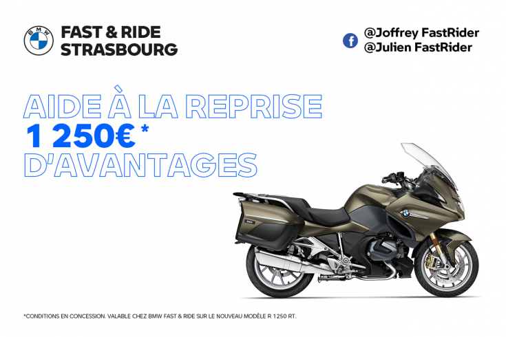 OFFRE R 1250 RT BMW FAST & RIDE.