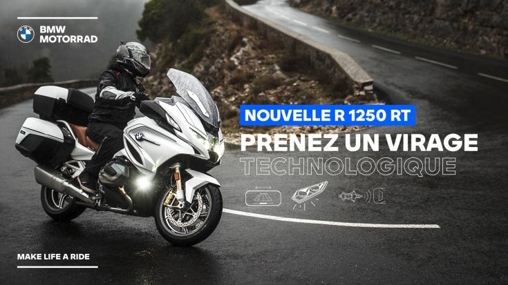 La nouvelle BMW R 1250 RT. 