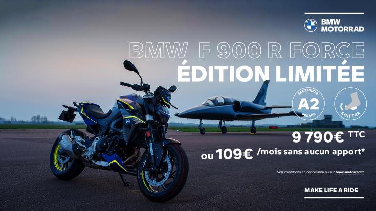 Édition limitée : BMW F 900 R FORCE
