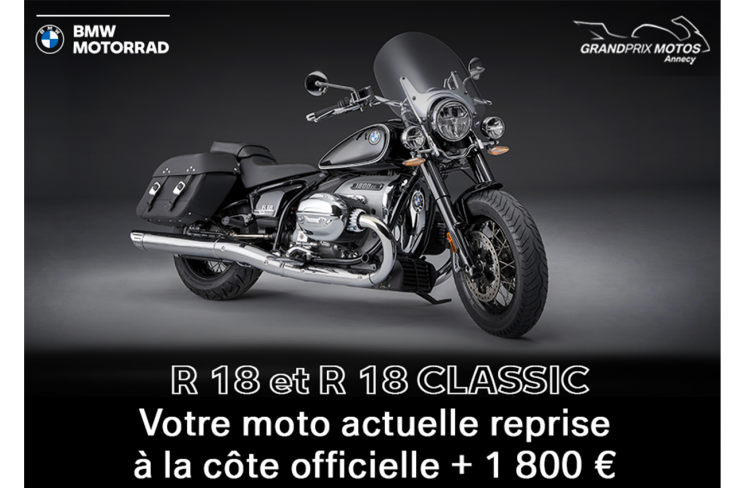 BMW R 18 - Aide à la reprise