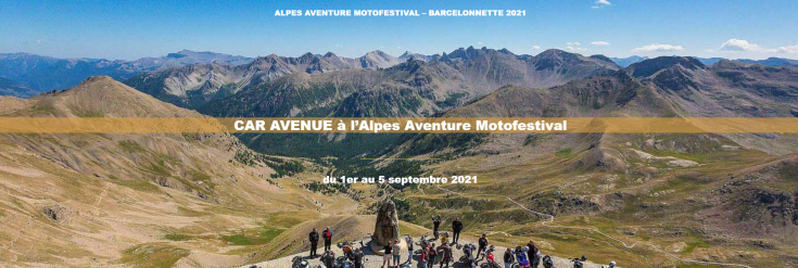 ALPES AVENTURE MOTOFESTIVAL !