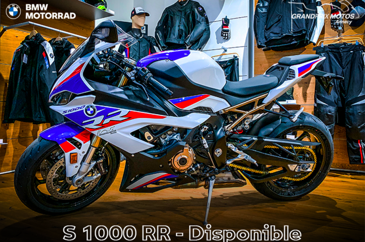 S 1000 RR disponible.