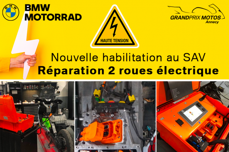 Réparation des 2 roues électriques.