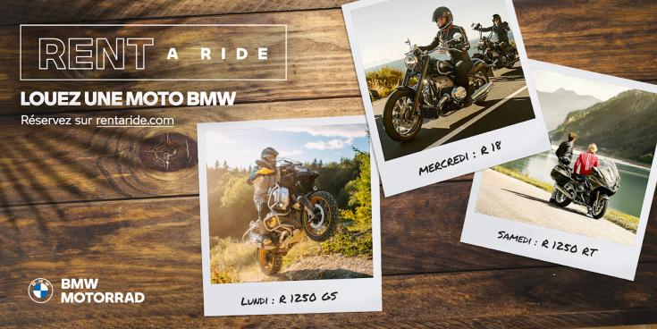 Louez la moto BMW Motorrad dont vous rêvez !