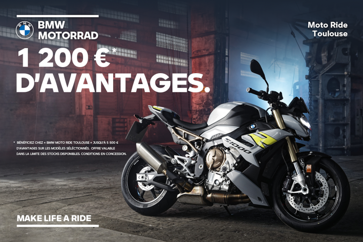 OFFRE "S1000 R" : 1 200 € D’AVANTAGES CHEZ MOTO.