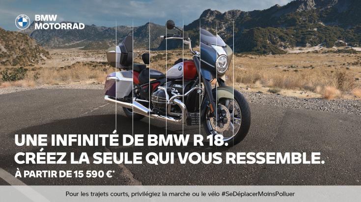 Une infinité de BMW R 18.