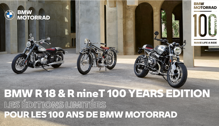  BMW R nineT et R 18 « 100 Years ».