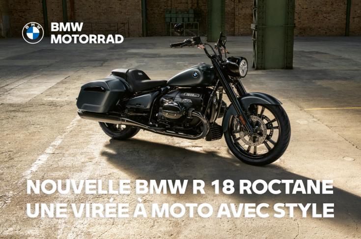 La nouvelle BMW R 18 Roctane !