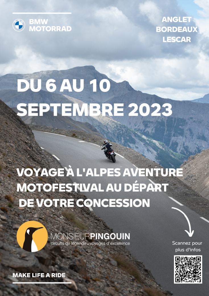 Voyage vers l’Alpes Aventure Motofestival 