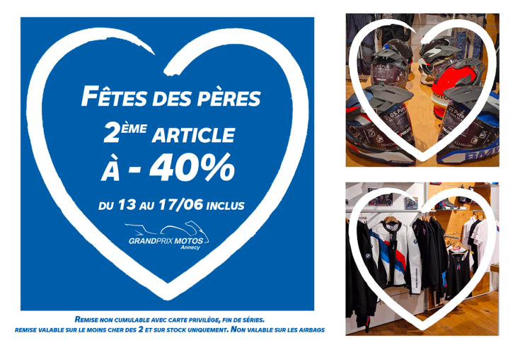 Offre spéciale Fêtes des Pères  !