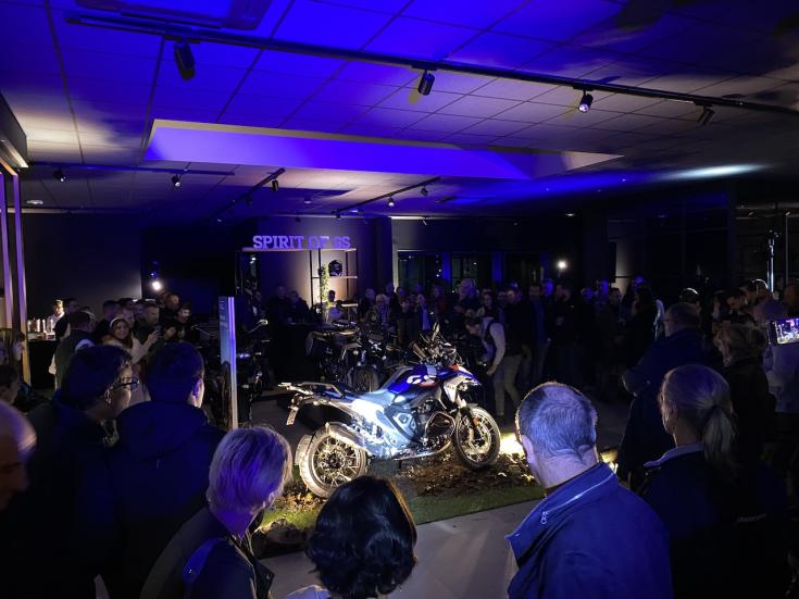 SOIREE DE LANCEMENT BMW R 1300 GS.