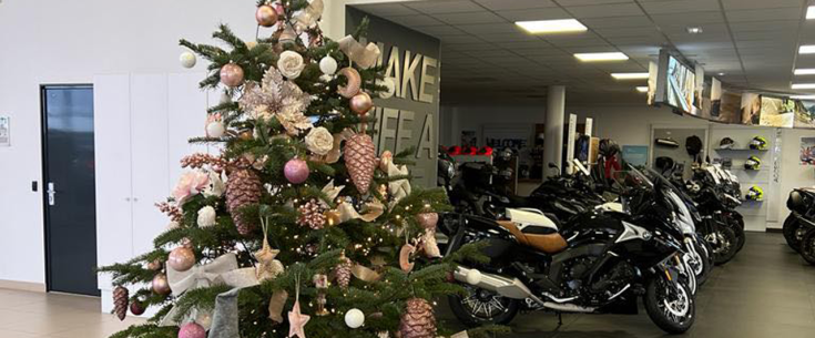 La magie de Noël s'installe en concession 