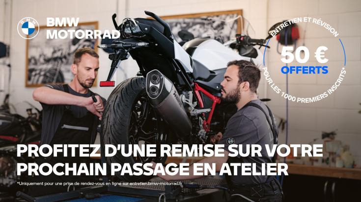 Remise sur votre opération atelier. 