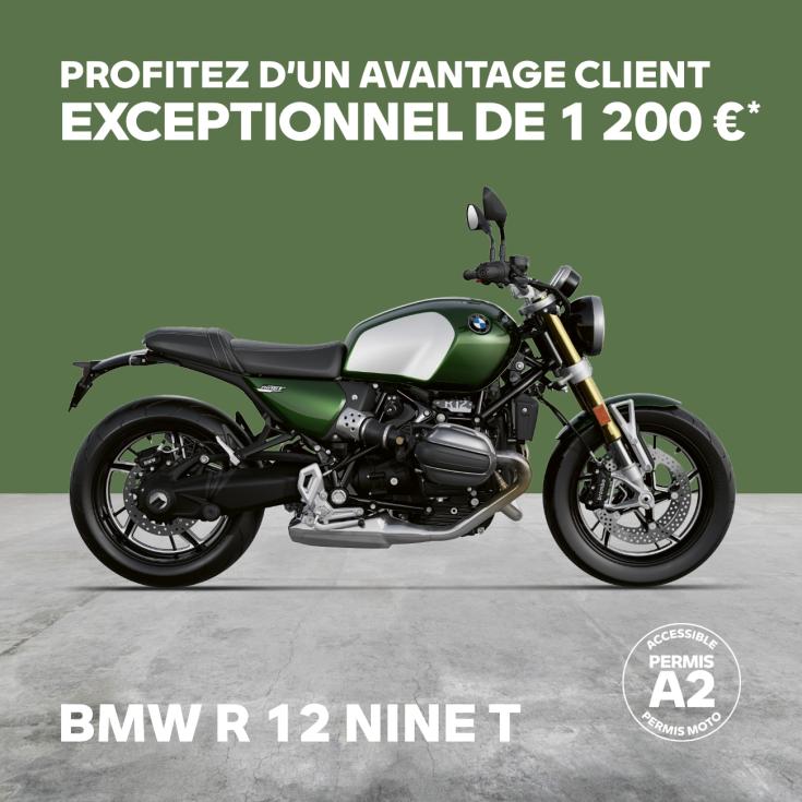 BMW R 12 et R nine T.