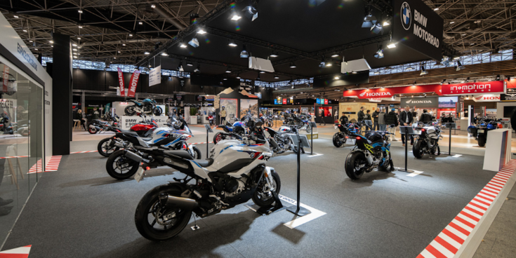 BMW Motorrad au Salon du 2 Roues de Lyon 2025.