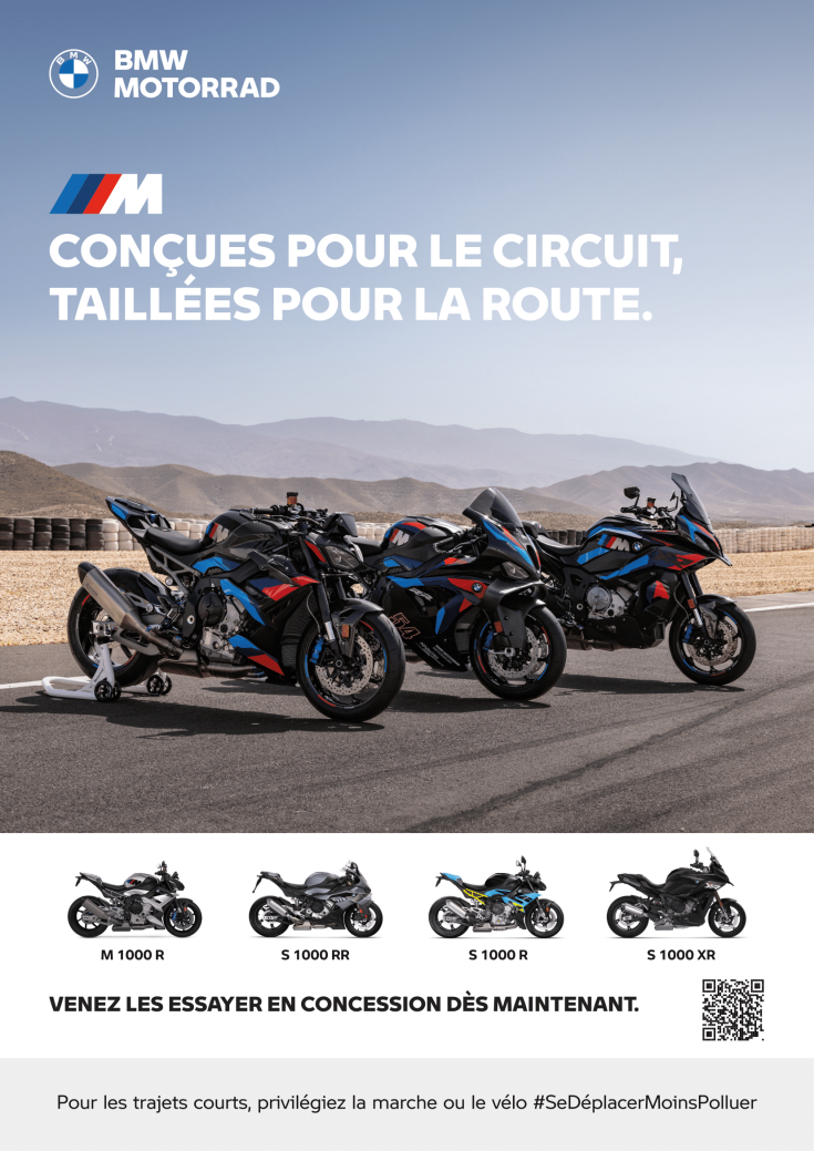 Conçues pour le circuit, taillées pour la route.